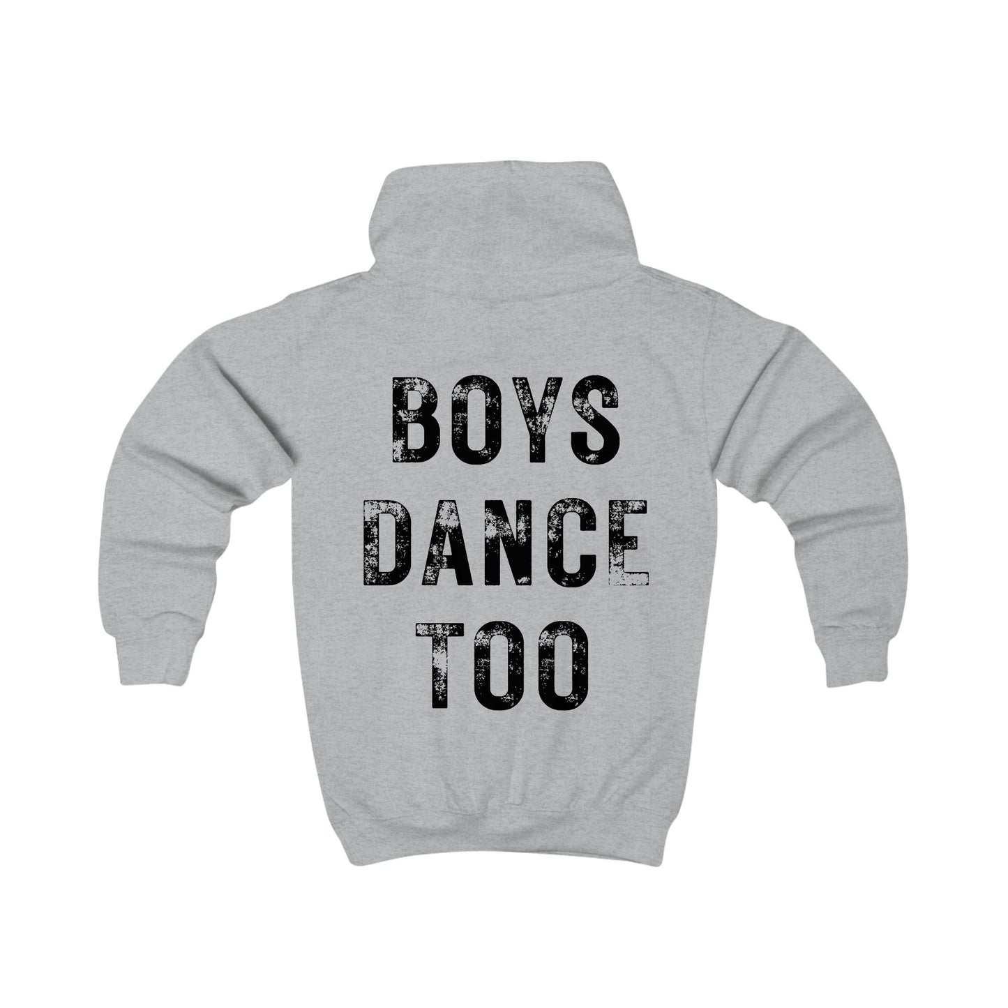 Boys Dance Too Hoodie for Kids – Dance, Ballet, Theatre, and Street Style