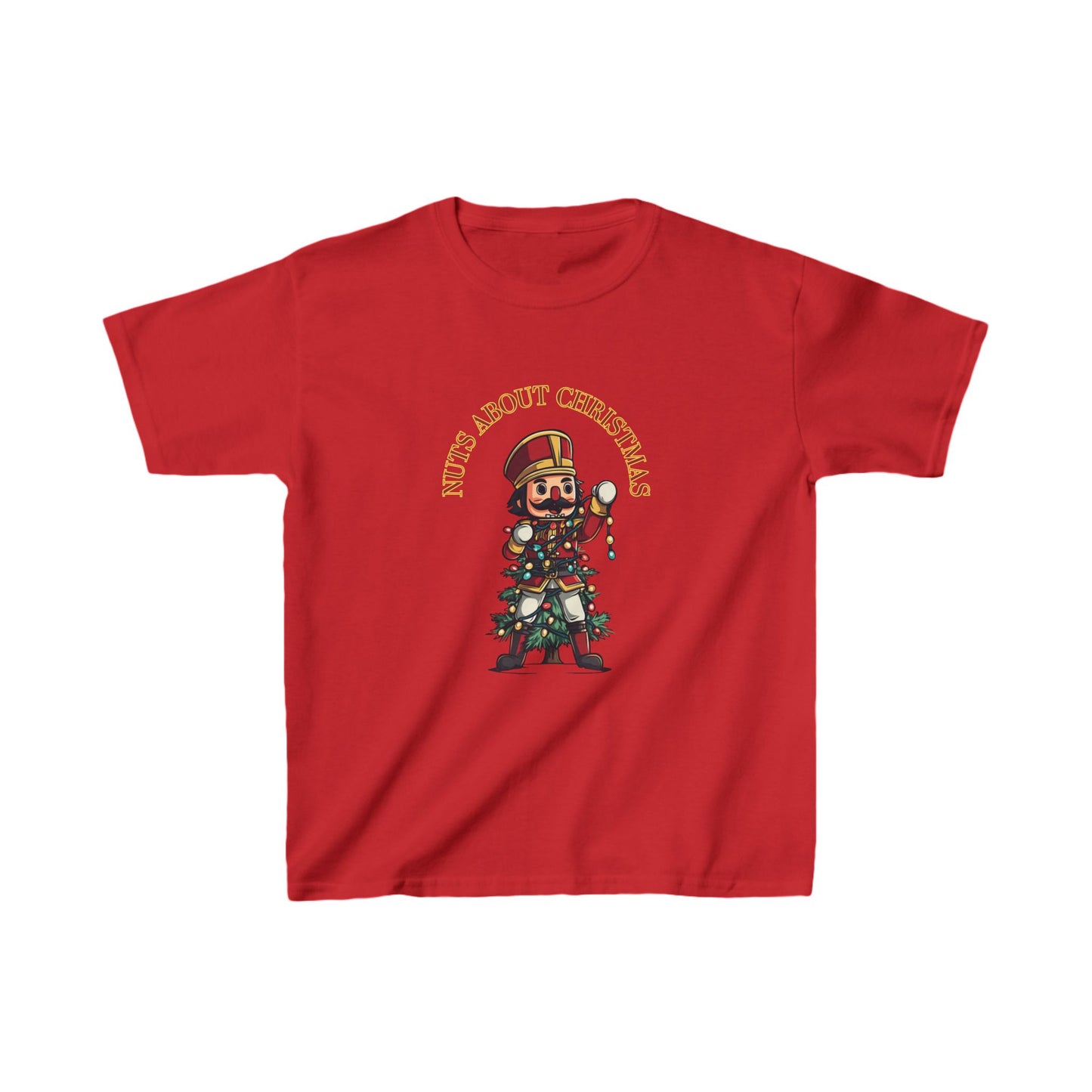 Nuts About Christmas Kids' T-Shirt – Festive Nutcracker Fun