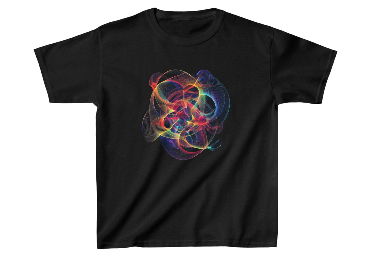 Kids' Unisex STEM Chaos Theory T-Shirt – Fun Maths Fractal Design