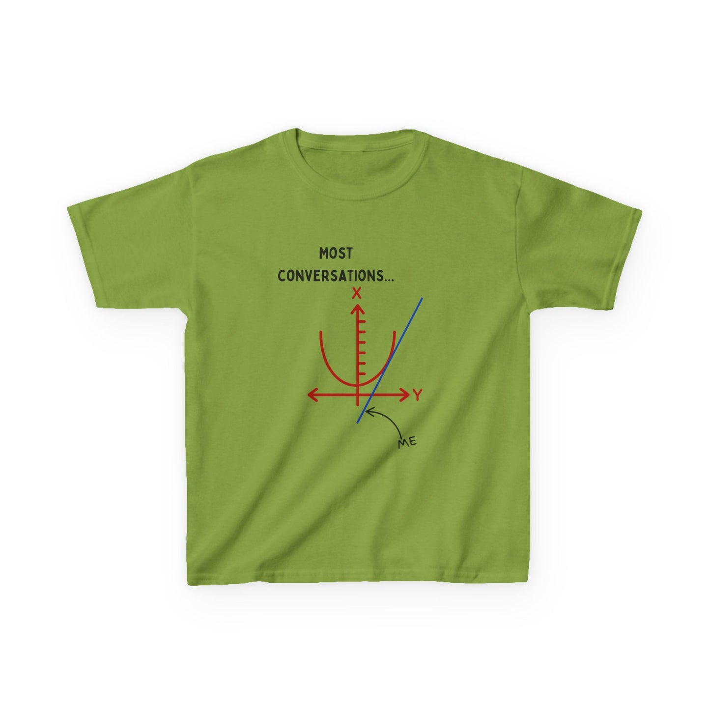 'Going Off on a Tangent' Kids' STEM T-Shirt – Funny Math Gift for Young Thinkers