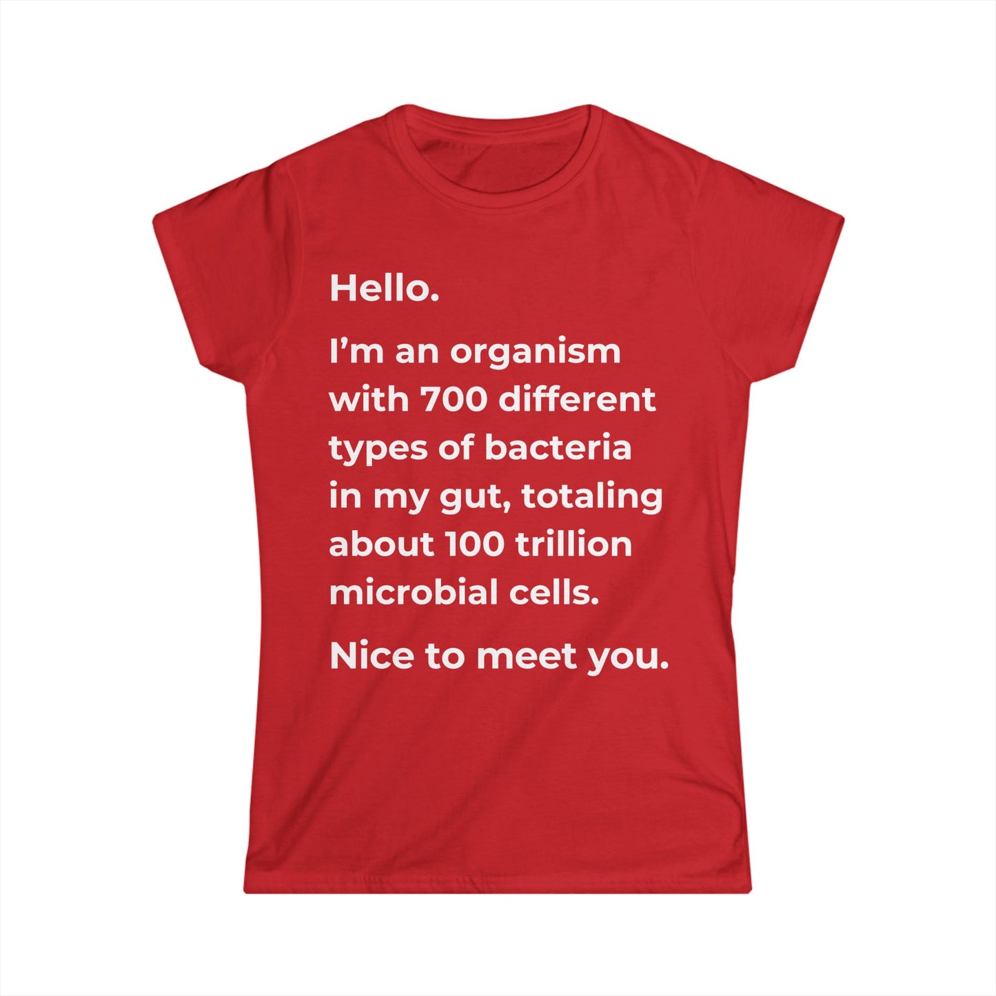 Microbial Universe Women’s T-Shirt: Explore Life's Hidden World