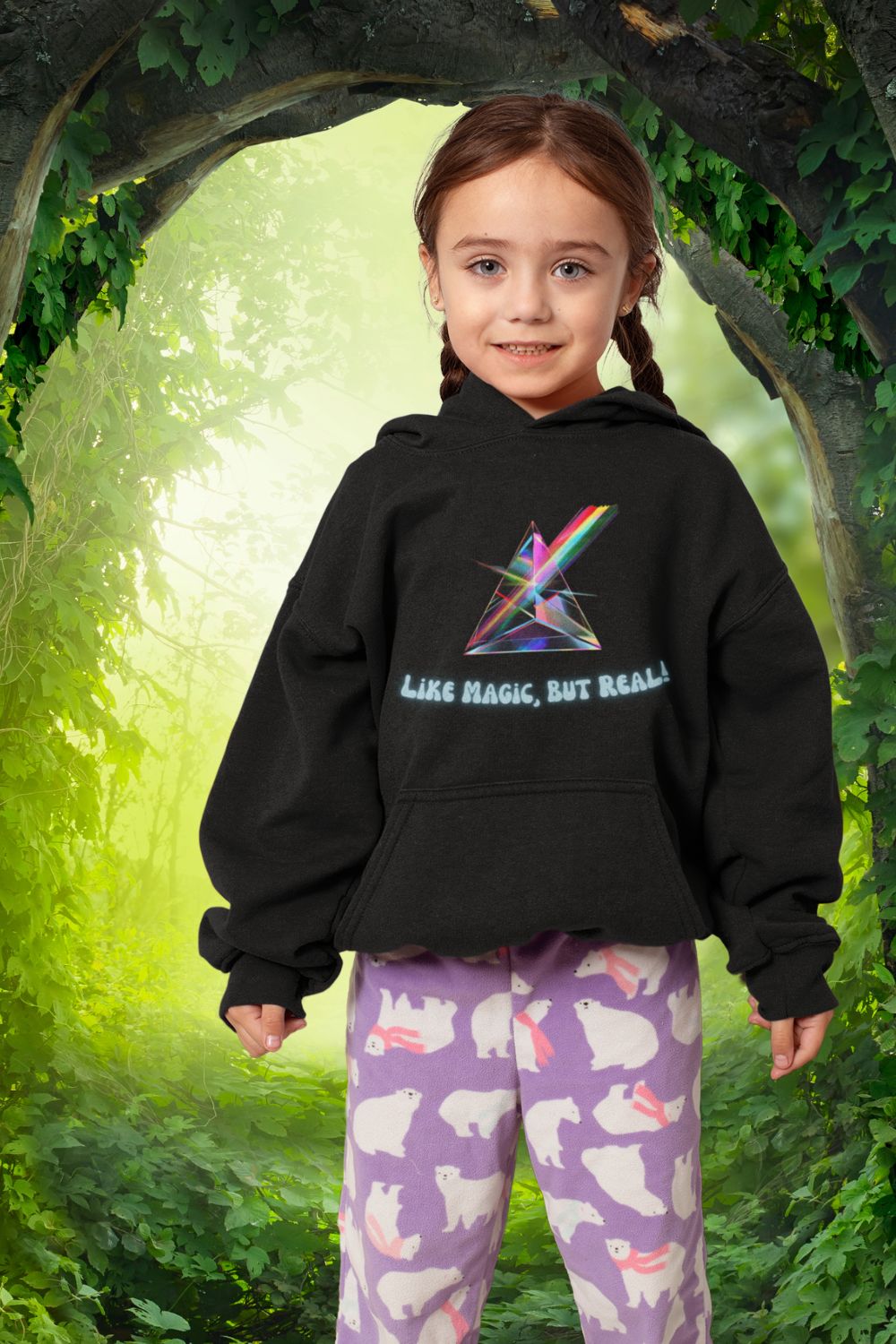 Kids' Unisex STEM Hoodie – Science: Like Magic, But Real