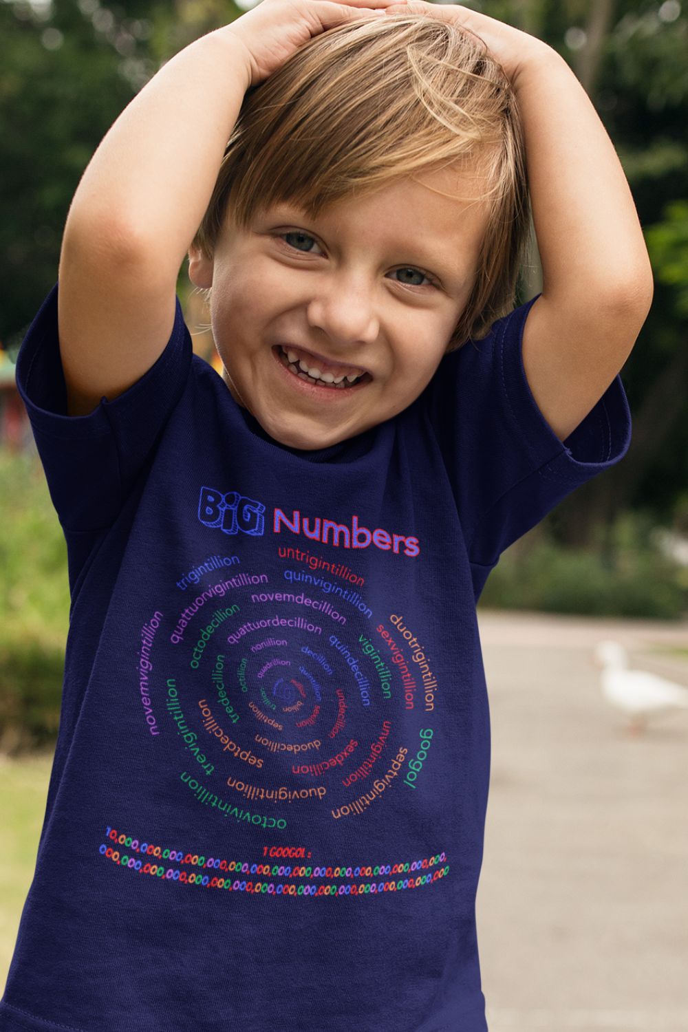 STEM Big Numbers T-Shirt – Inspire Young Mathematicians with a Unique Design