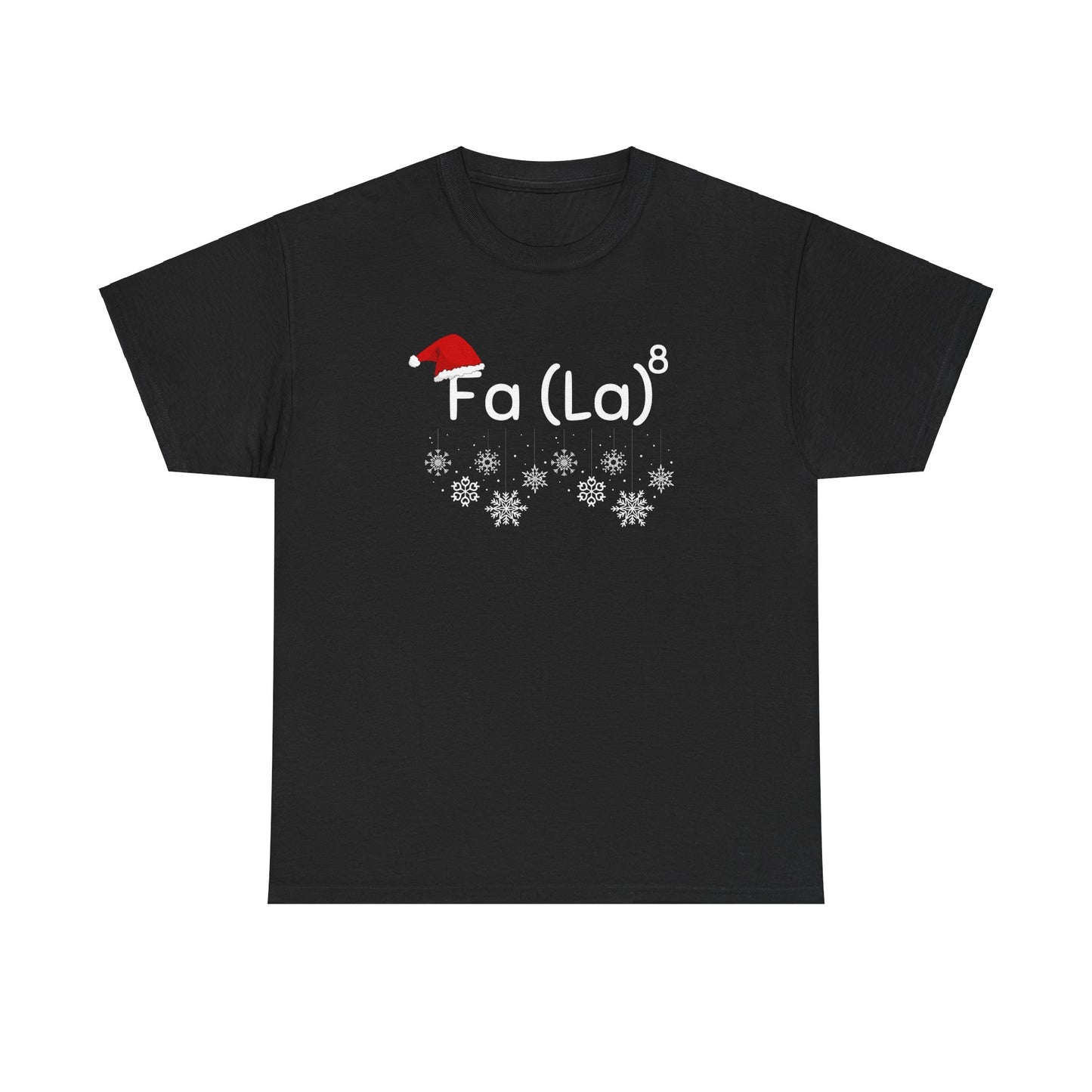 Fa (La)⁸ Men's Christmas Maths T-Shirt (Unisex)