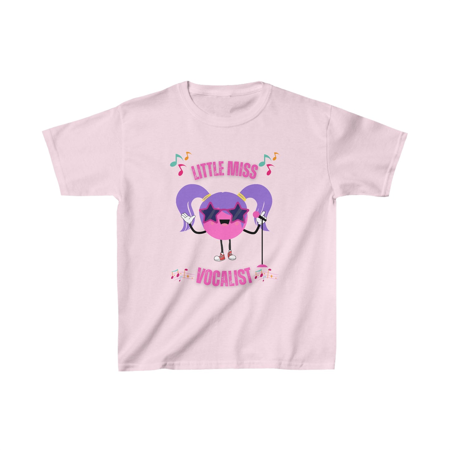 Little Miss Vocalist Theatre Kids T-Shirt – Perfect for Aspiring Singers and Performers