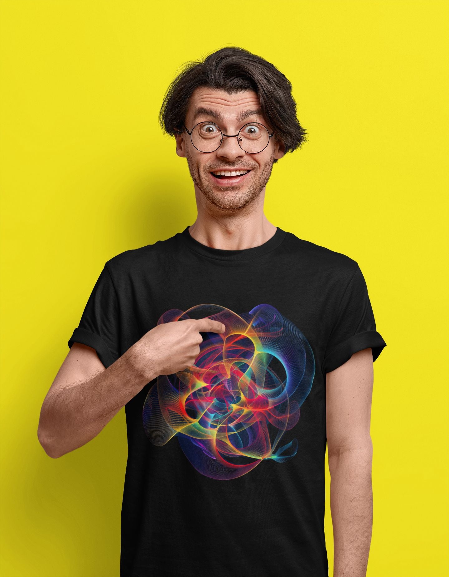 Mesmerising Chaos Theory T-Shirt – Men’s/Unisex Fit – Perfect for Science & Maths Enthusiasts