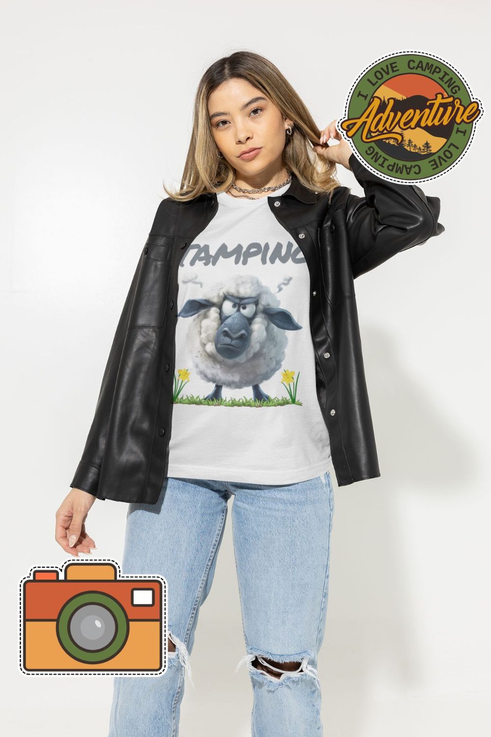 Men’s Tamping Welsh Sheep T-Shirt – Celebrating Iconic Valleys Phrases