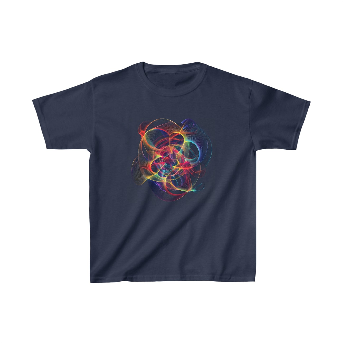 Kids' Unisex STEM Chaos Theory T-Shirt – Fun Maths Fractal Design