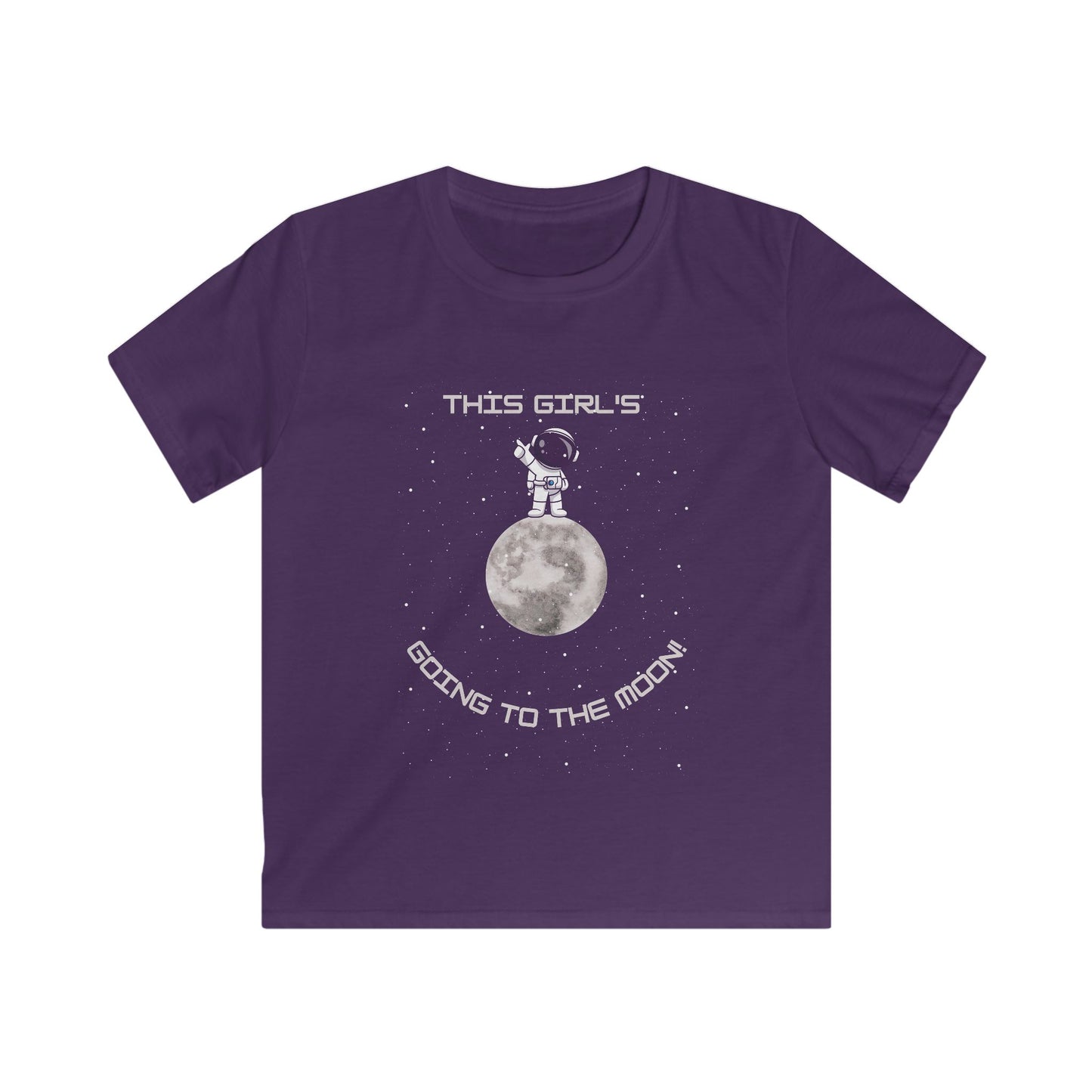 This Girl’s Going to the Moon – STEM T-Shirt for Future Explorers