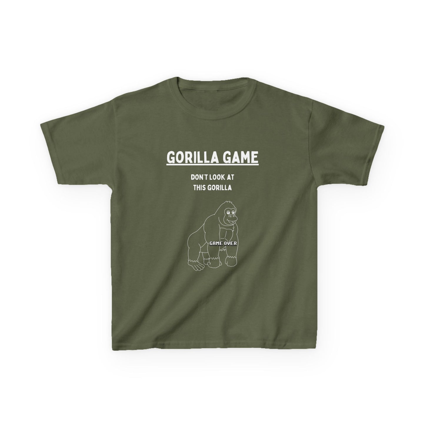 'Gorilla Game' Kids' T-Shirt – Fun, Interactive & Playful Unisex T-Shirt