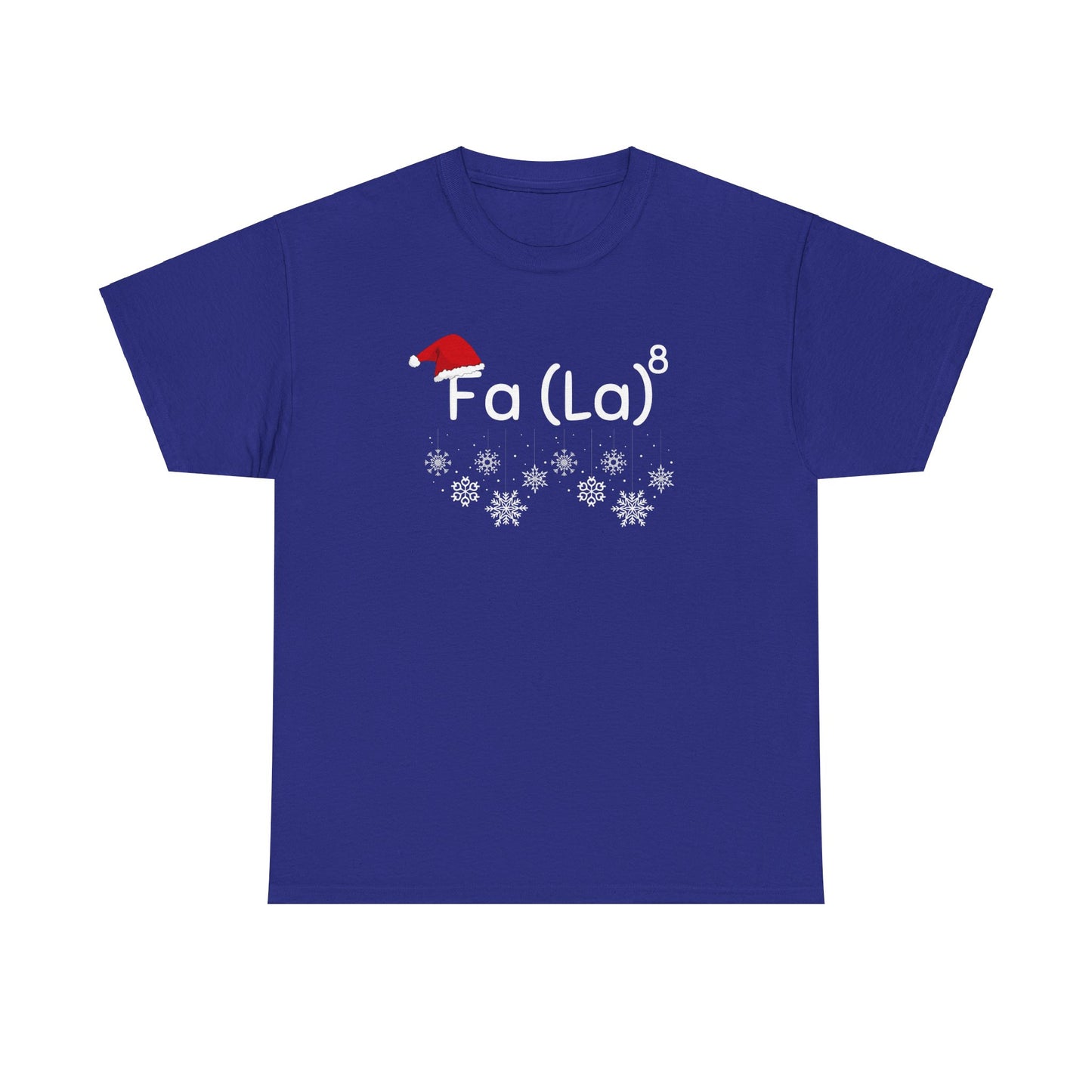 Fa (La)⁸ Men's Christmas Maths T-Shirt (Unisex)