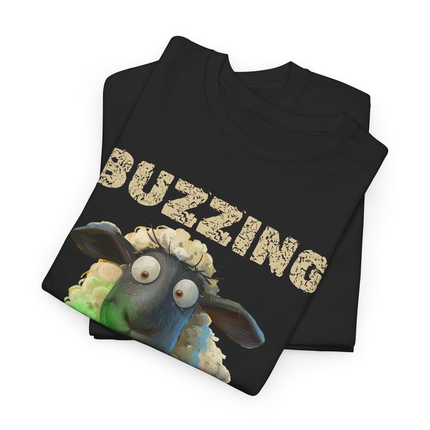 Buzzing Baa-d Men's T-shirt – Celebrate Welsh Humour