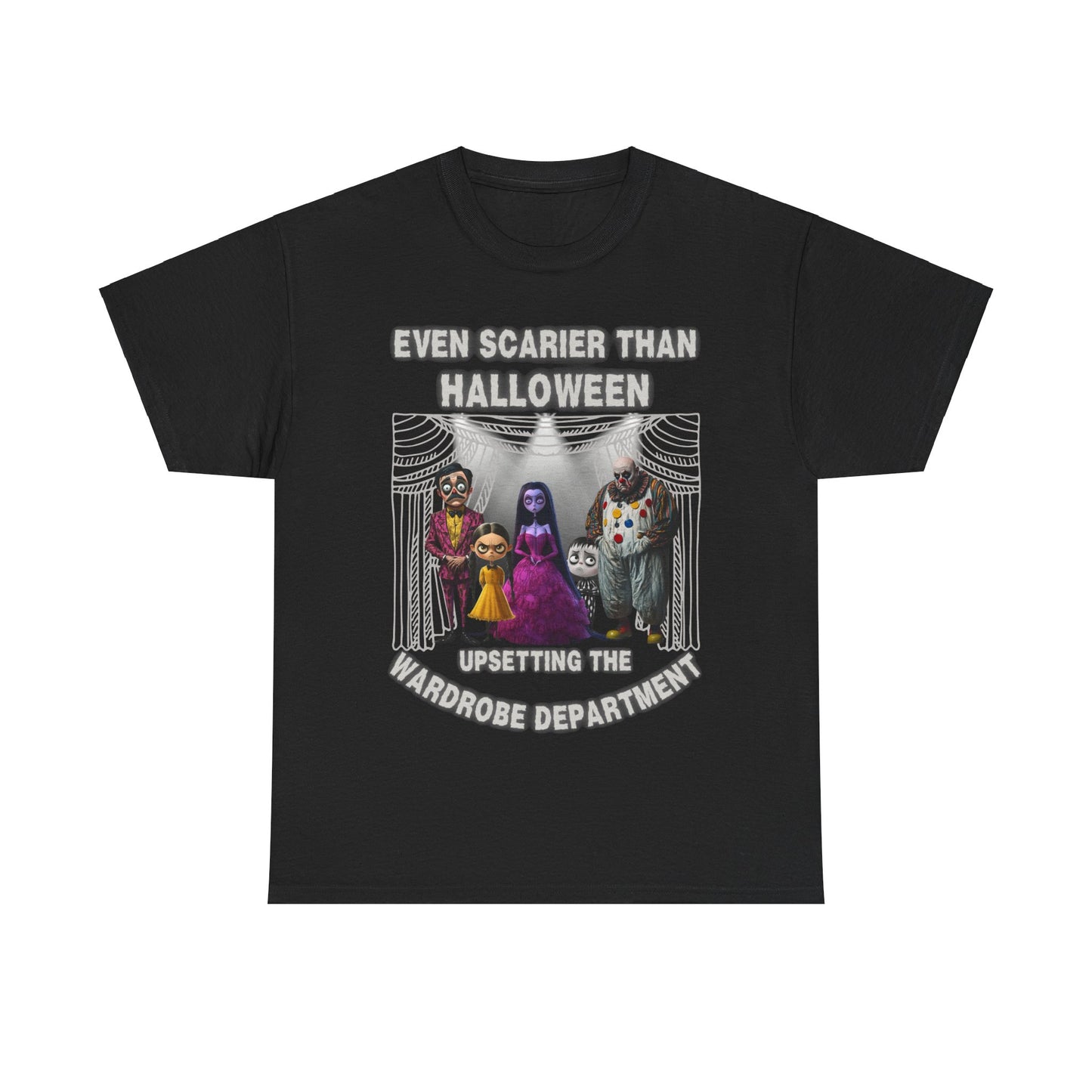 Theatre Costume Chaos T-Shirt: Even Scarier Than Halloween