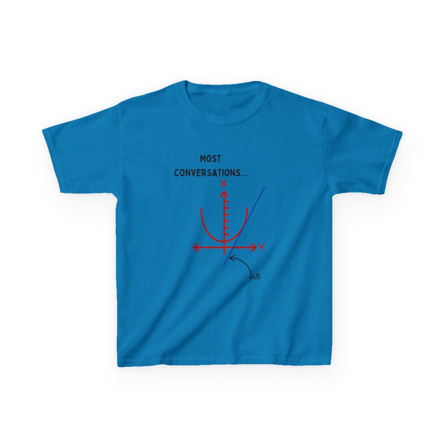 'Going Off on a Tangent' Kids' STEM T-Shirt – Funny Math Gift for Young Thinkers