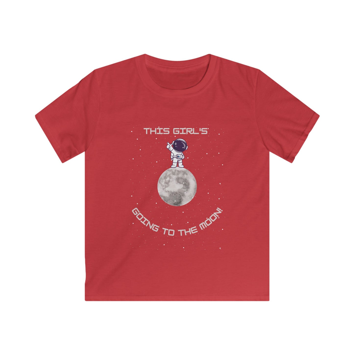 This Girl’s Going to the Moon – STEM T-Shirt for Future Explorers