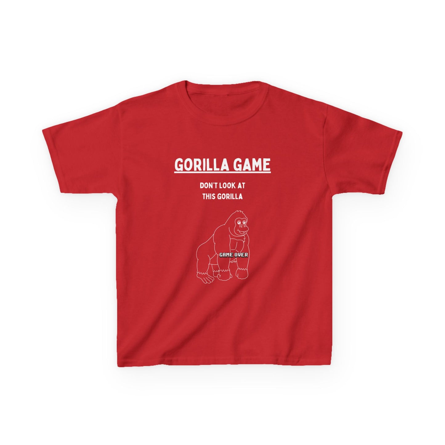 'Gorilla Game' Kids' T-Shirt – Fun, Interactive & Playful Unisex T-Shirt