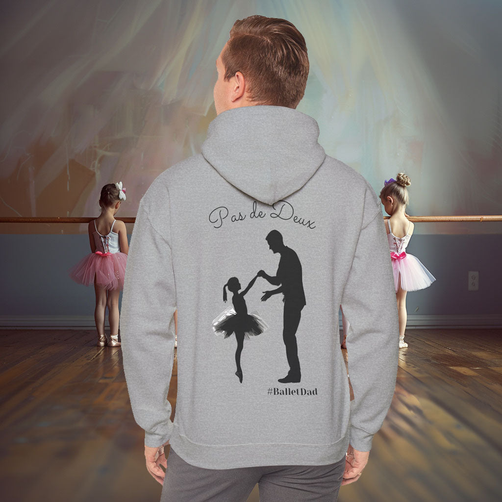 Pas de Deux, Ballet Hoodie  #balletdad #FathersDay