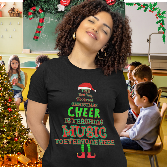 Spread Christmas Cheer with the Perfect Tee for Music & Theatre Lovers