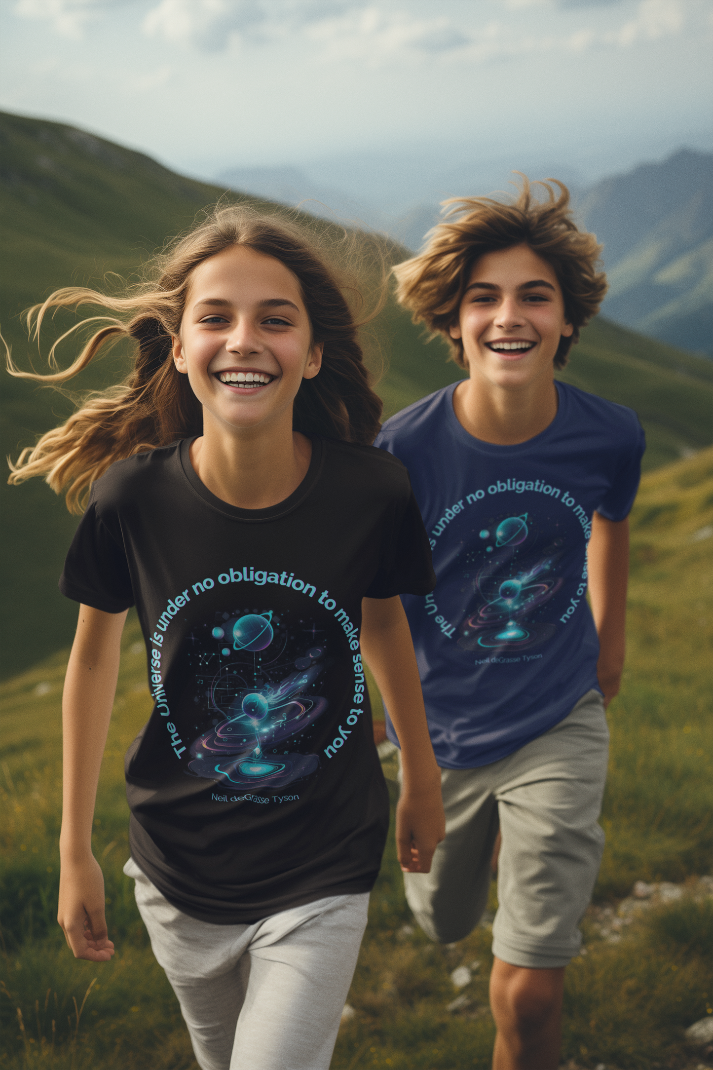 "The Universe is Under No Obligation to Make Sense to You"Kids Science STEM T-Shirt -