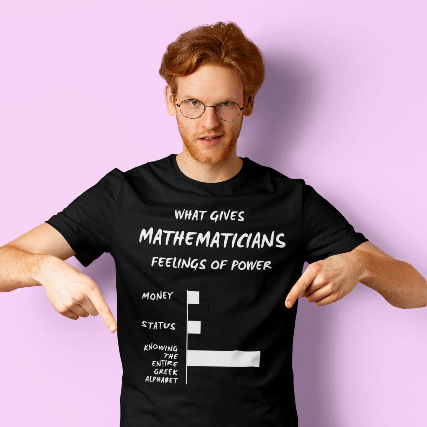 Maths T-Shirt: The Power of the Greek Alphabet