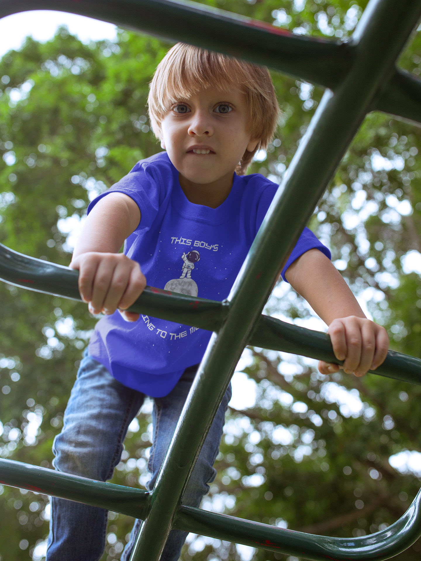 This Boy is Going to the Moon STEM Science T-shirt