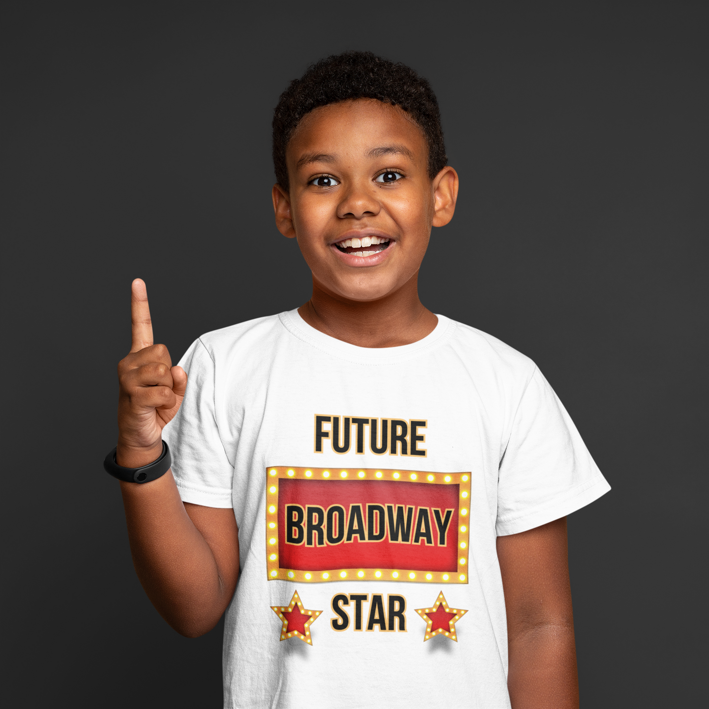 Sparkle On Stage with the "Future Broadway Star" Kids' T-shirt