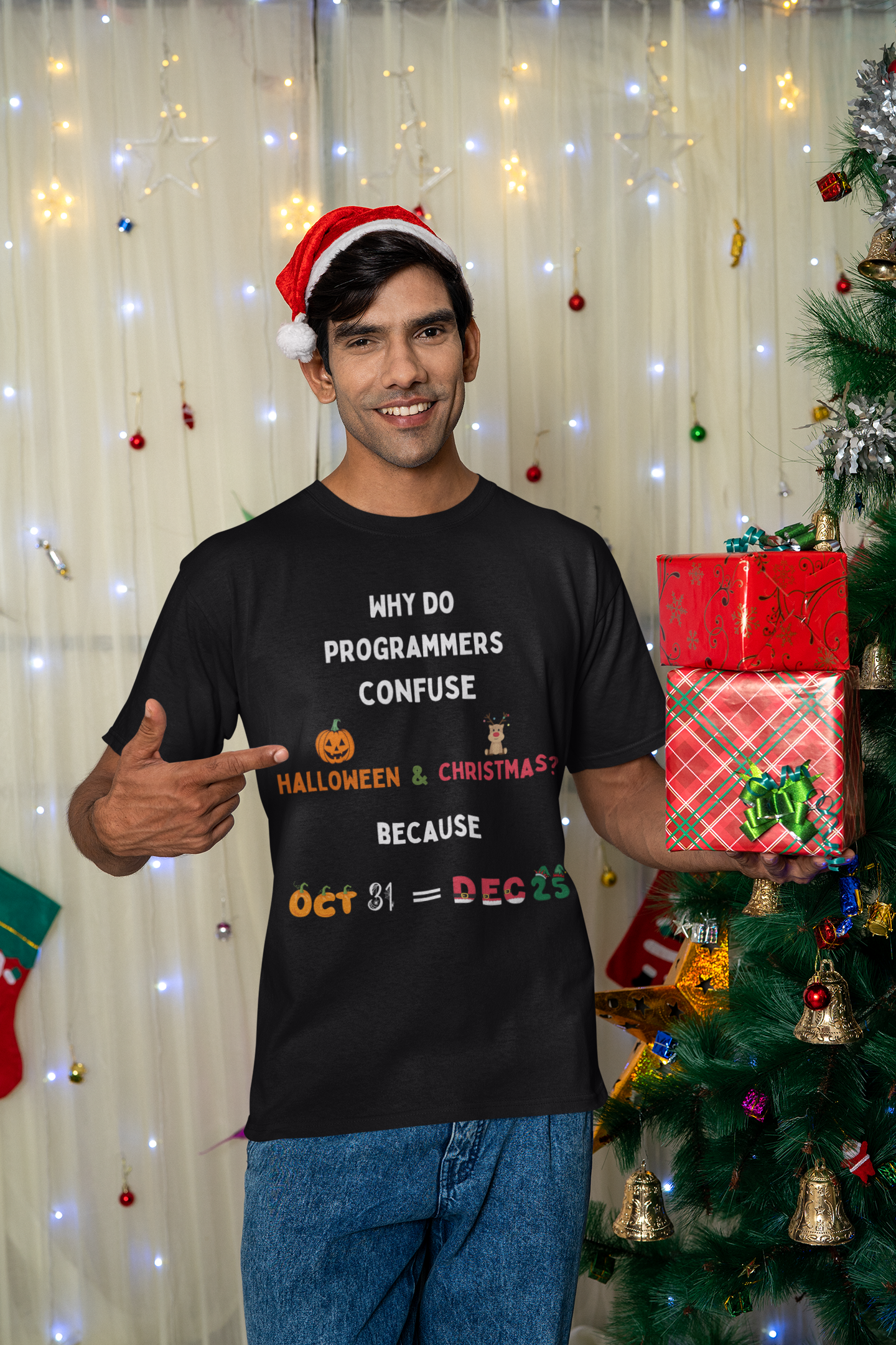 Confused Programmer T-Shirt – Perfect for Coding Enthusiasts & Geeky Humour