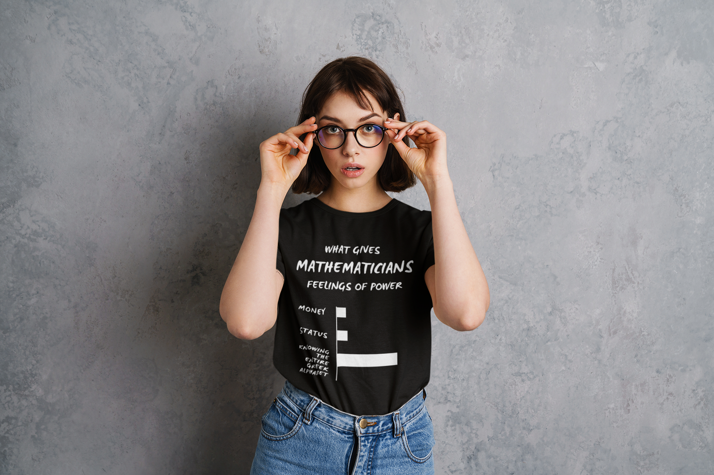 Maths T-Shirt: The Power of the Greek Alphabet