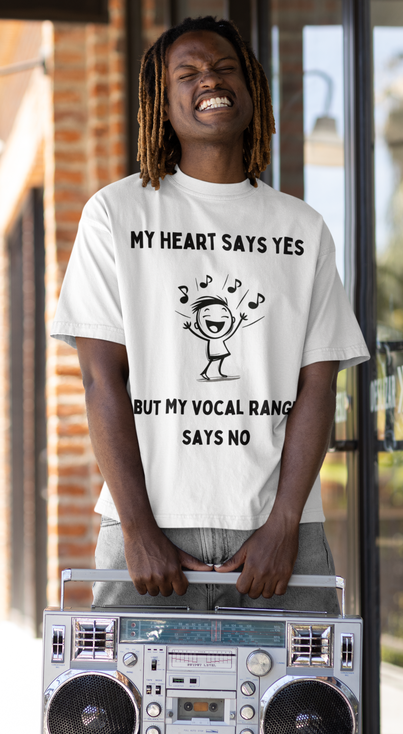 "My Heart Says Yes, But My Vocal Range Says No" T-Shirt