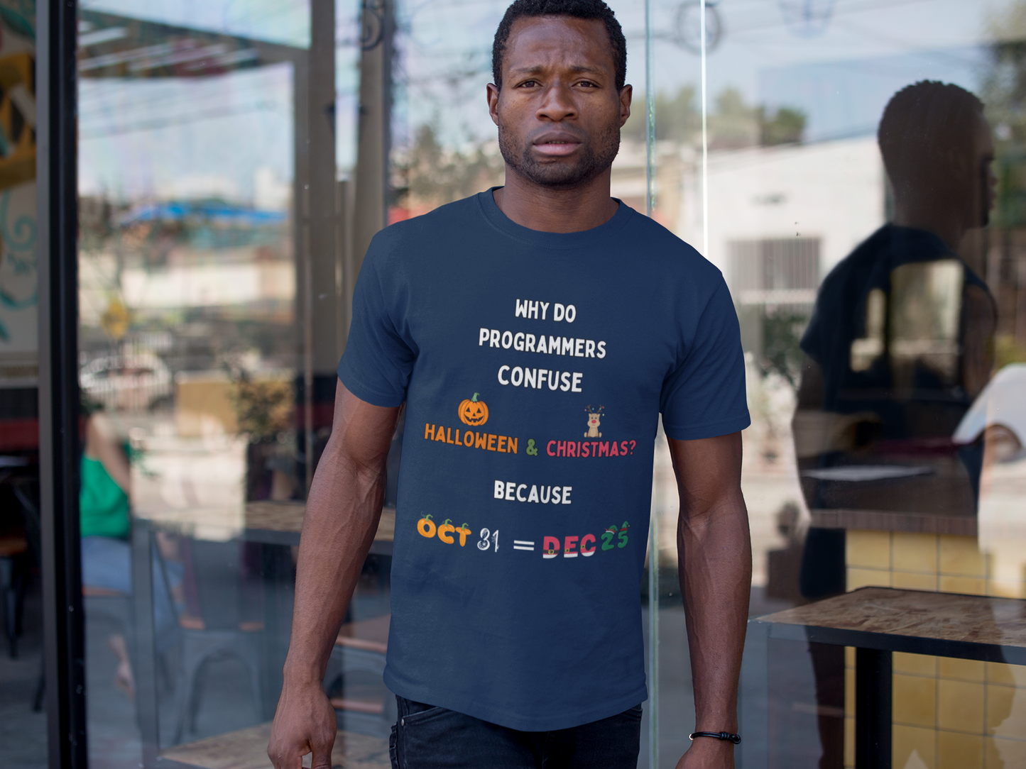 Confused Programmer T-Shirt – Perfect for Coding Enthusiasts & Geeky Humour