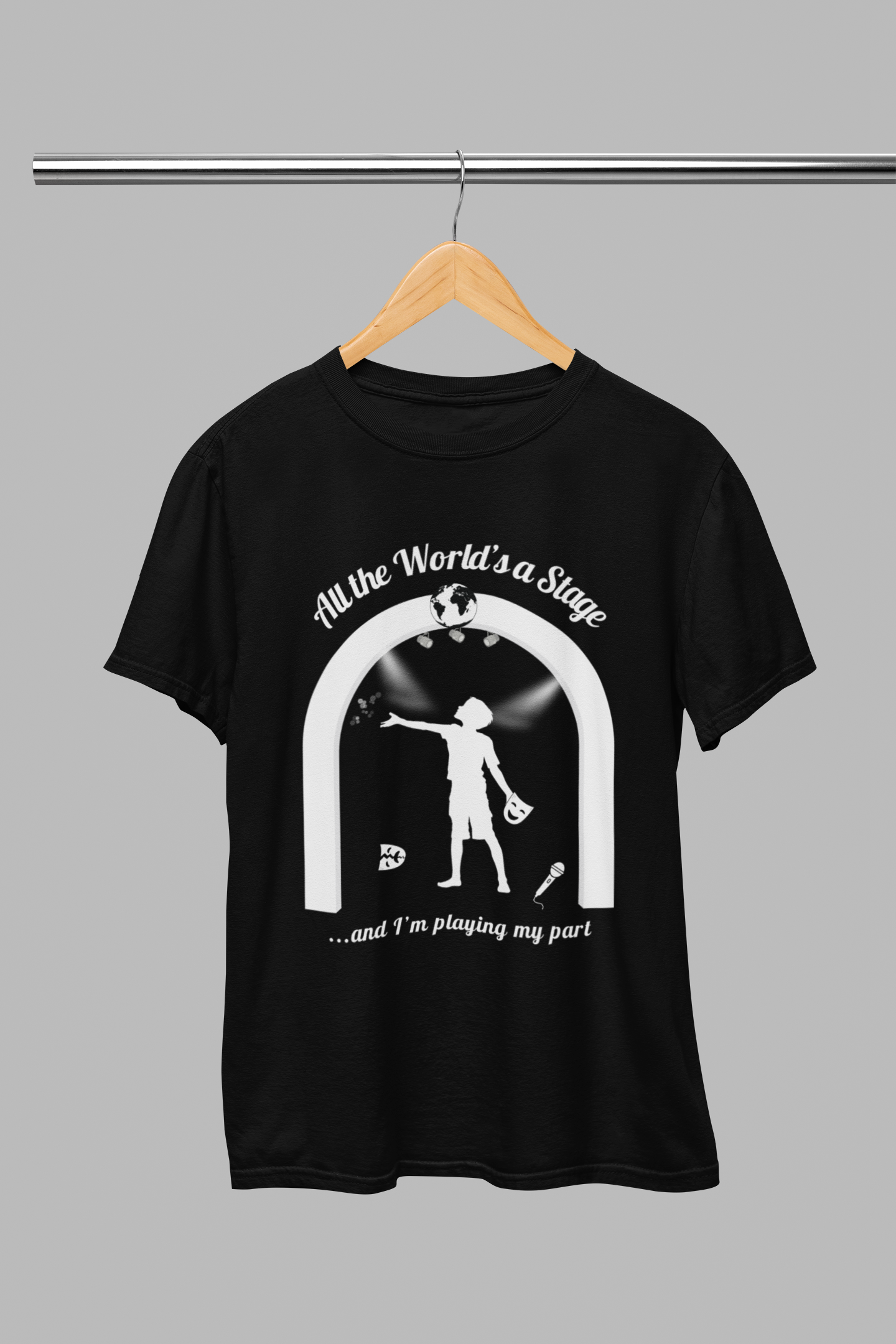 DramaKids: Where Every Day is a Fresh Performance on the World's Stage T-Shirt