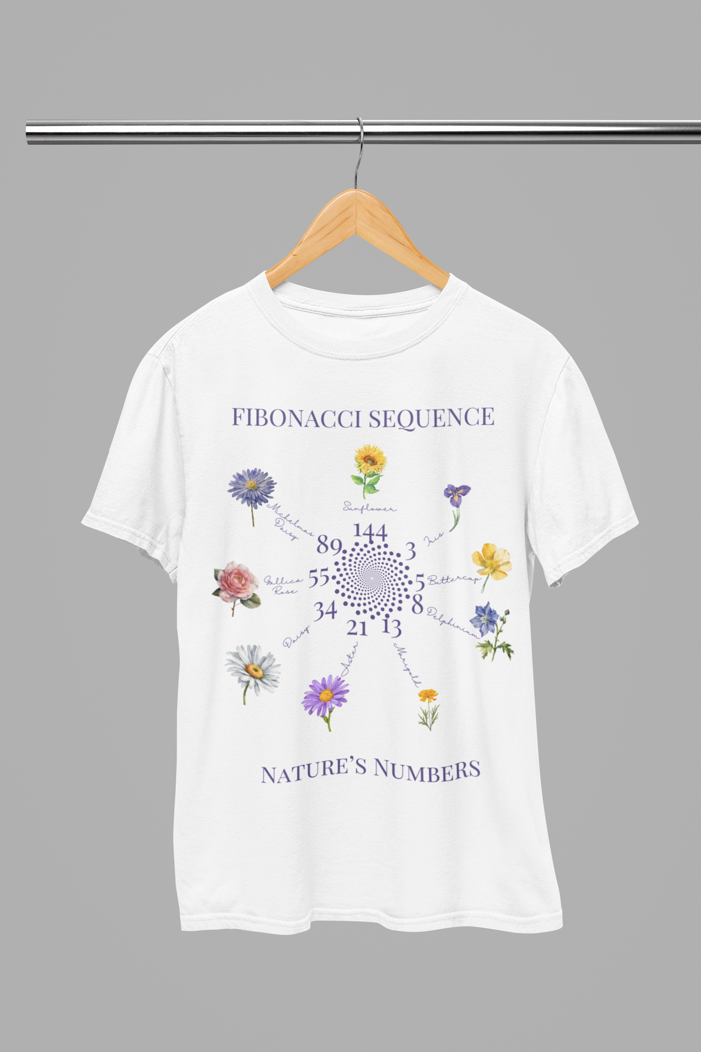 STEM-Inspired Fibonacci Sequence T-Shirt for Kids