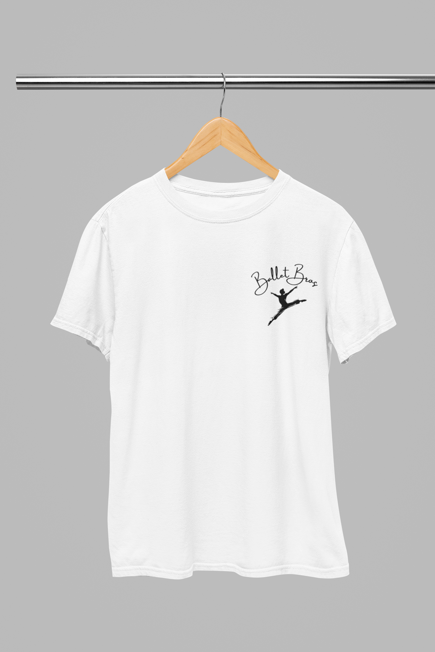 Ballet Bros: Celebrating Boys Who Dance - Unique T-shirt for Young Male Dancers.