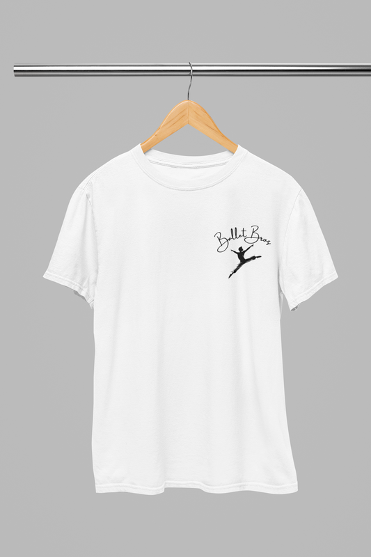 Ballet Bros: Celebrating Boys Who Dance! - Unique T-shirt for Young Male Dancers.