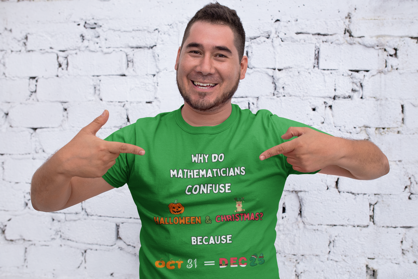 Confused Math Genius T-Shirt – Perfect for Halloween, Christmas, and Everyday Casual Wear