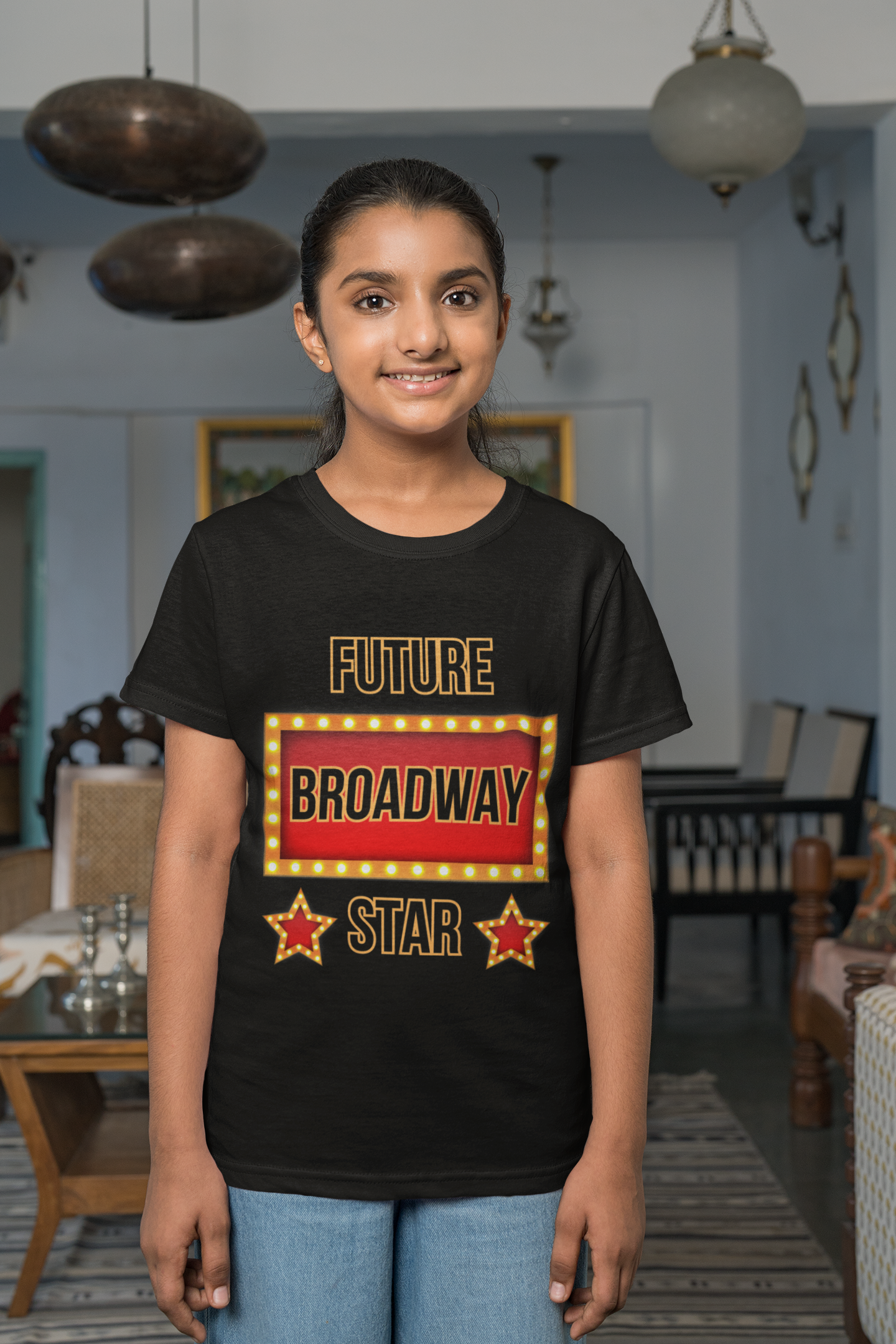 Sparkle On Stage with the "Future Broadway Star" Kids' T-shirt