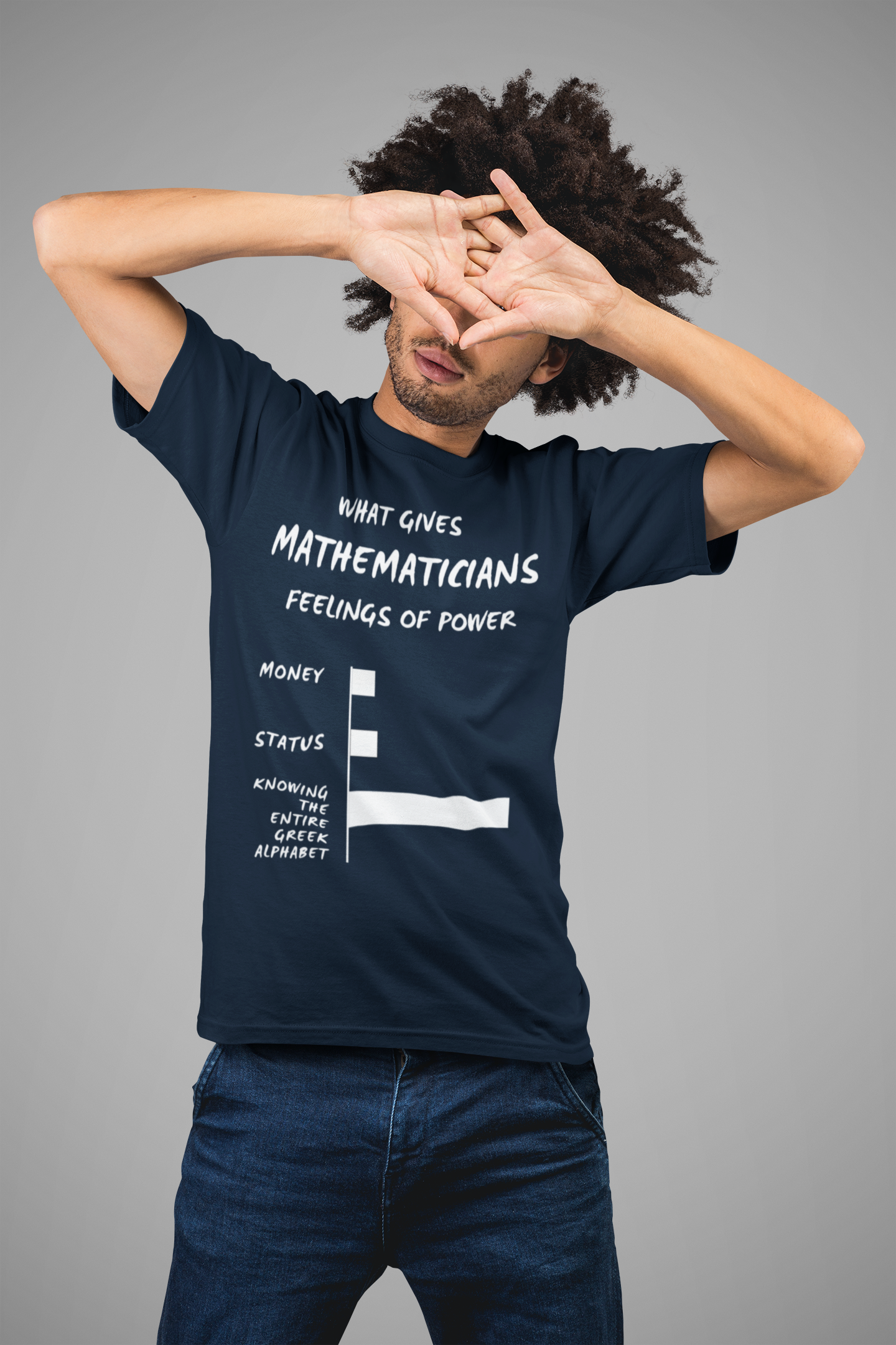 Maths T-Shirt: The Power of the Greek Alphabet