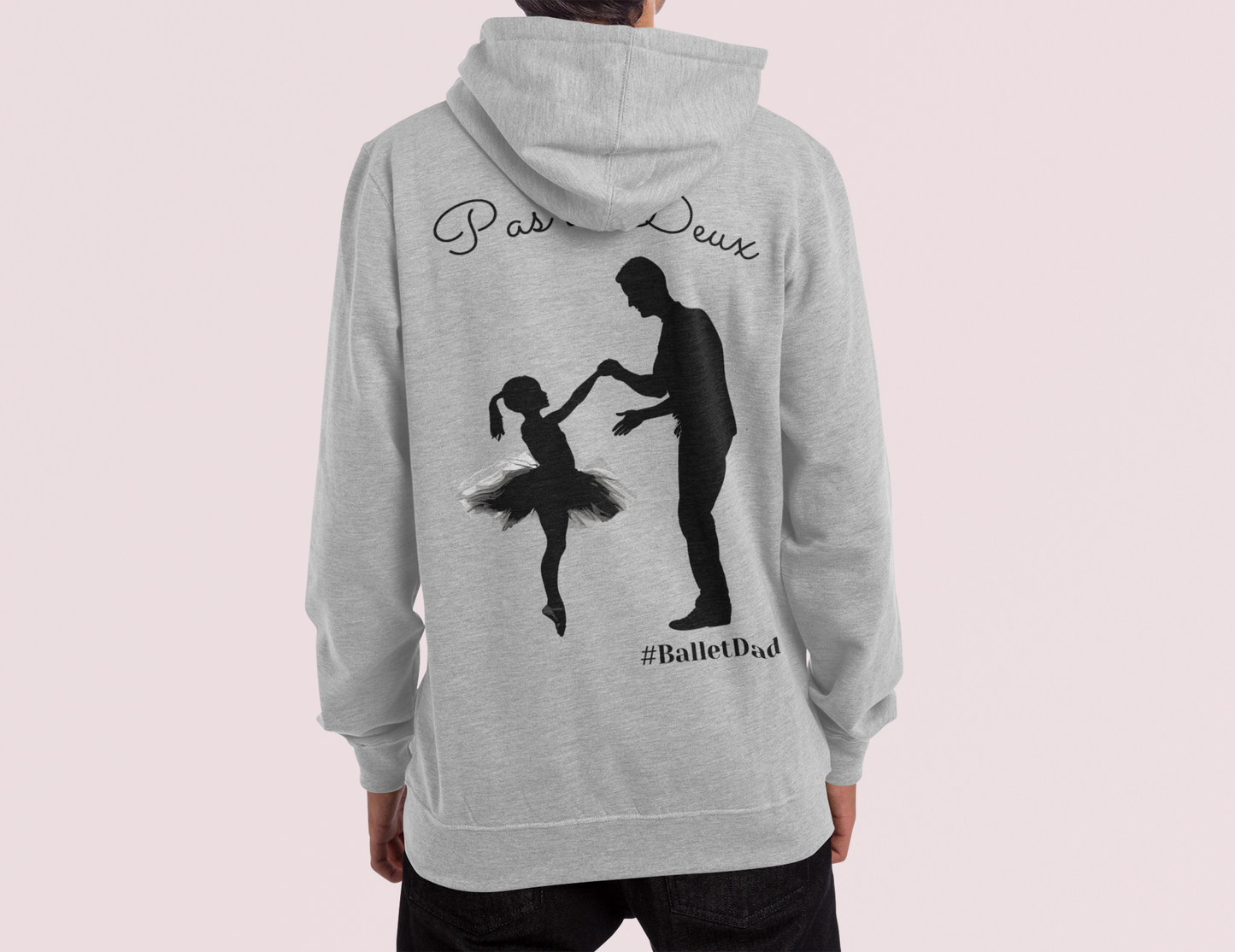 Pas de Deux, Ballet Hoodie  #balletdad #FathersDay