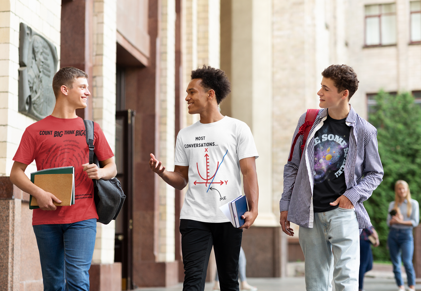 Going Off on a Tangent: Fun Derivatives STEM T-Shirt for Maths Enthusiasts