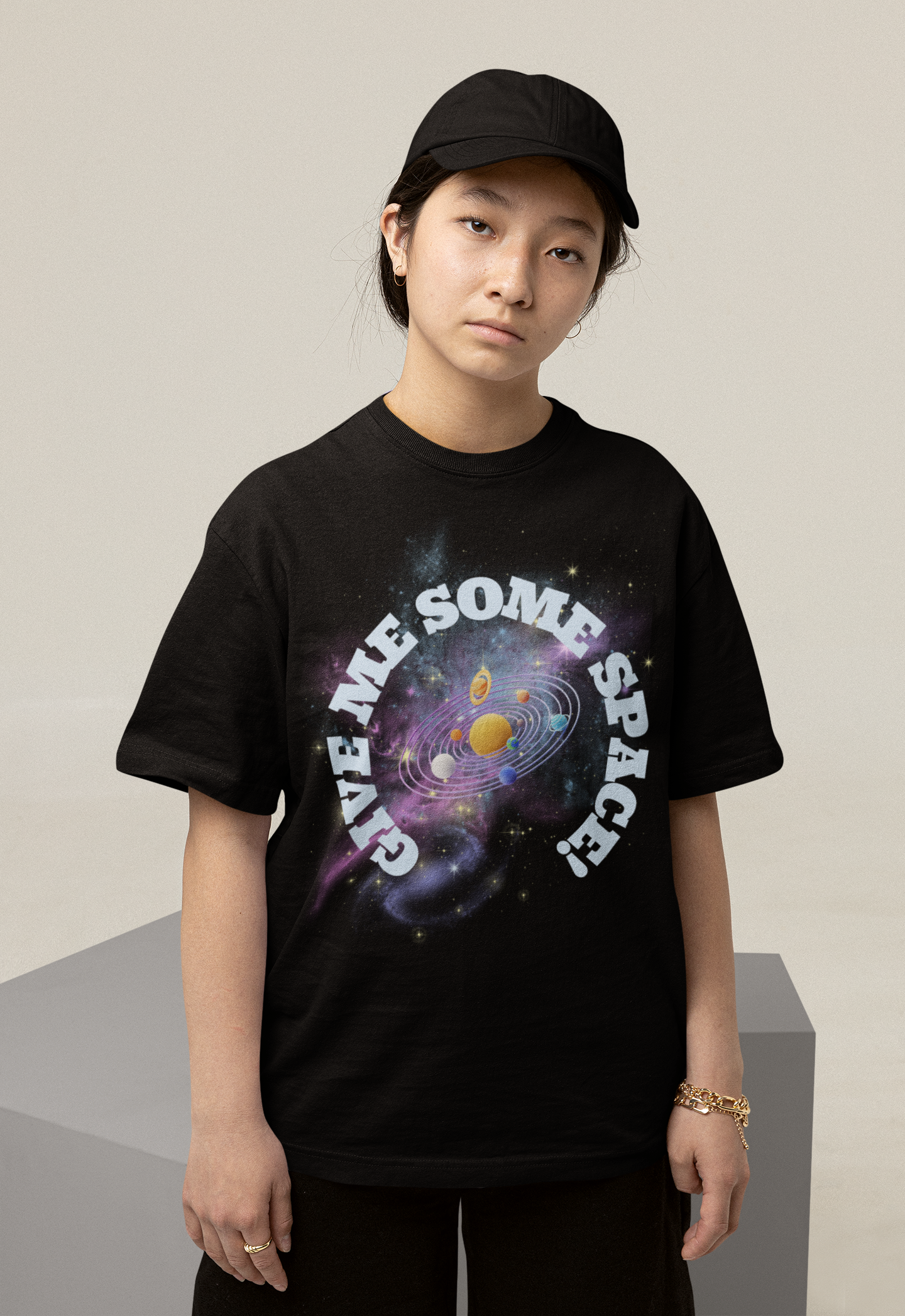 Give Me Some Space. STEM T-Shirt for Young Science Enthusiasts.