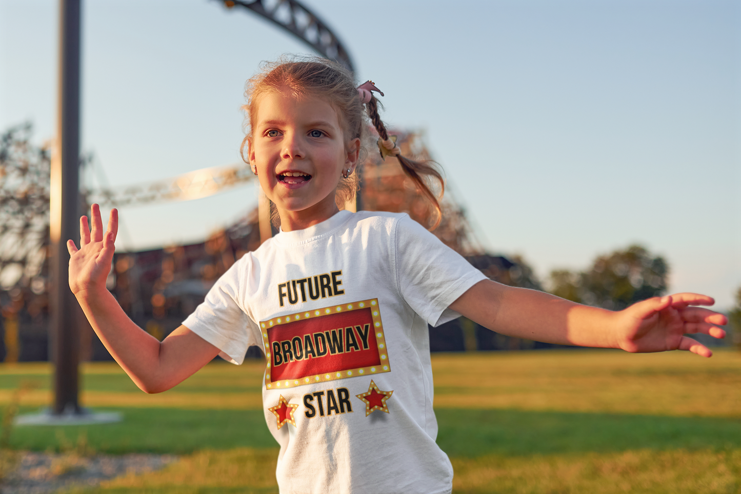 Sparkle On Stage with the "Future Broadway Star" Kids' T-shirt