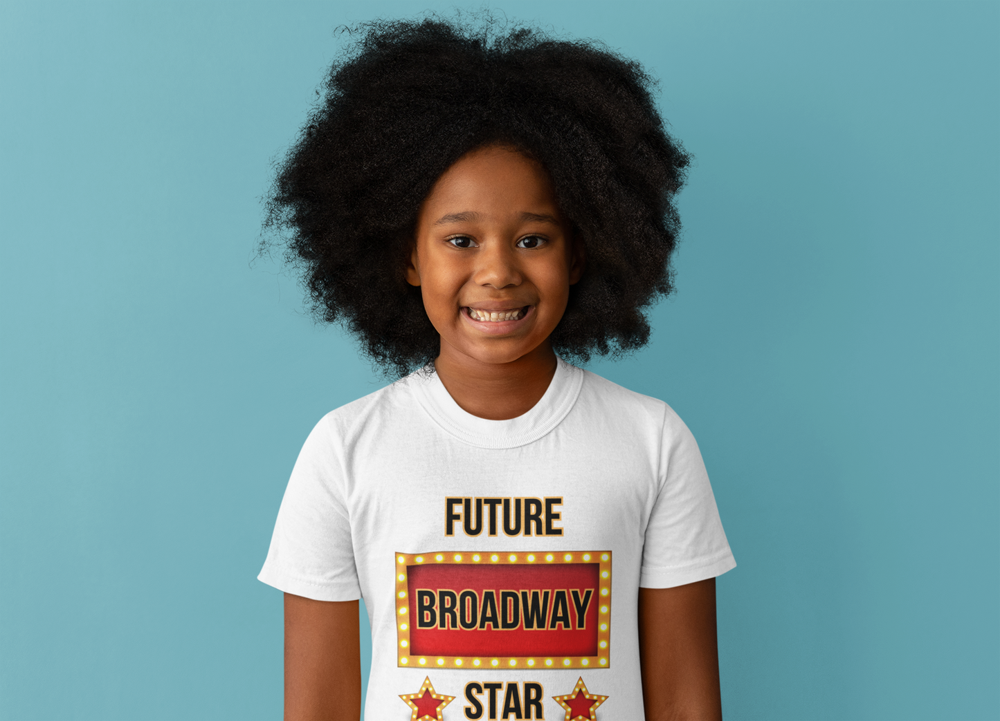 Sparkle On Stage with the "Future Broadway Star" Kids' T-shirt