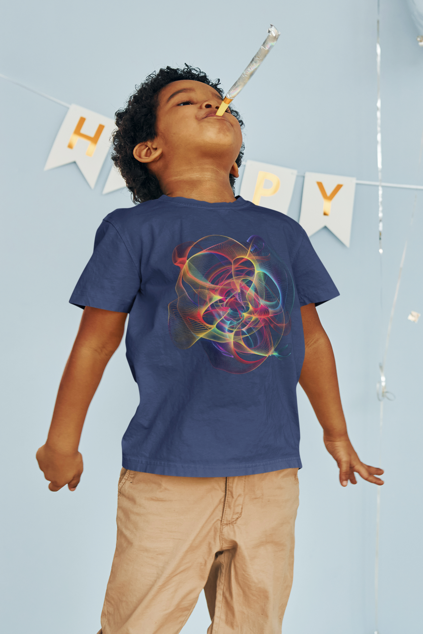 Kids STEM Chaos Theory T-Shirt - Fun & Educational Fractal Design