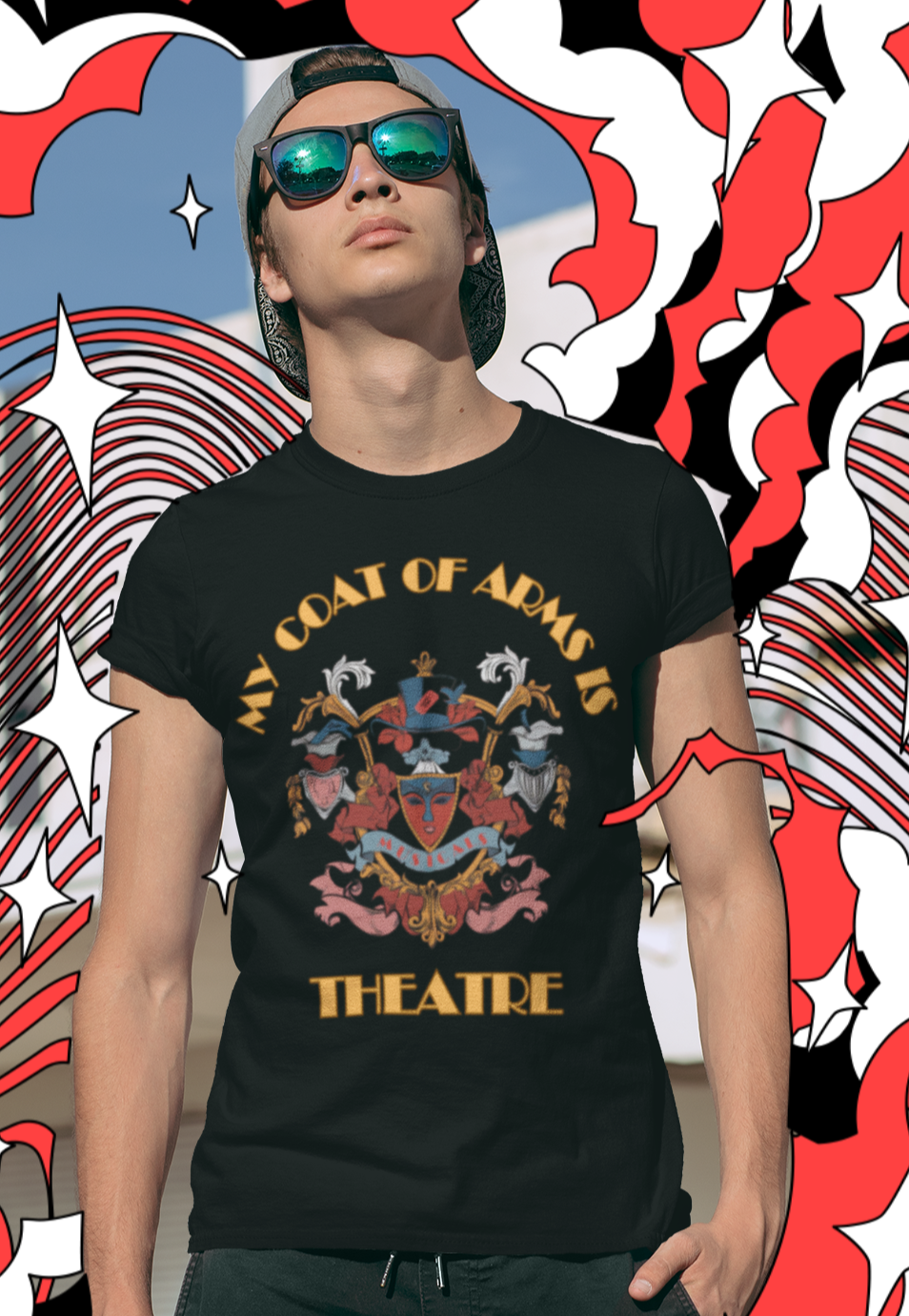 My Coat of Arms is Theatre T-Shirt