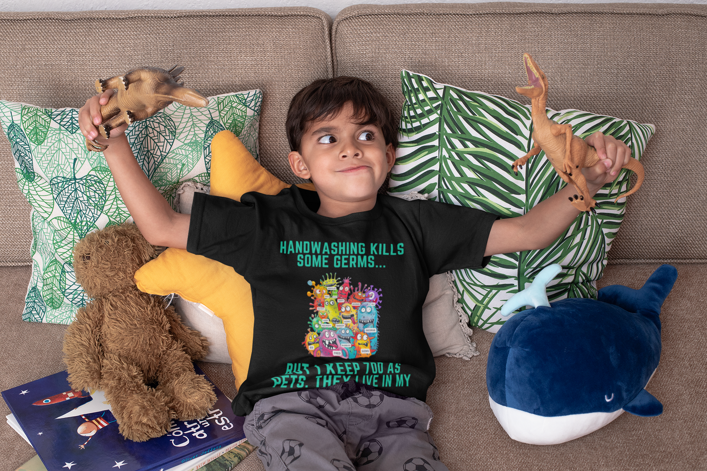 Discover Bacteria in Style with Our STEM T-Shirt for Curious Kids!