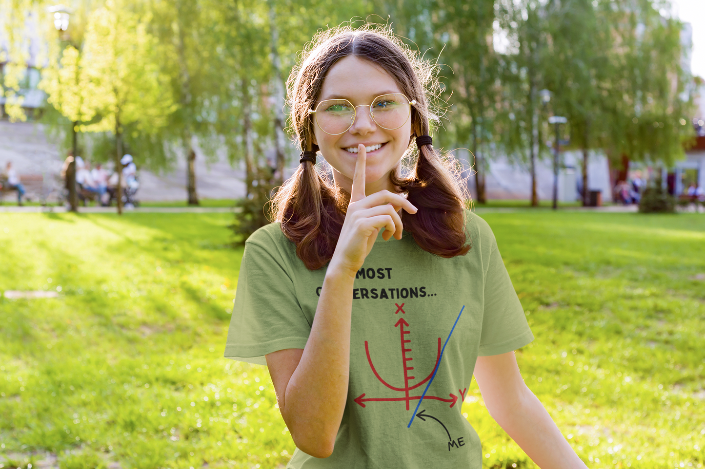 Going Off on a Tangent: Fun Derivatives STEM T-Shirt for Maths Enthusiasts