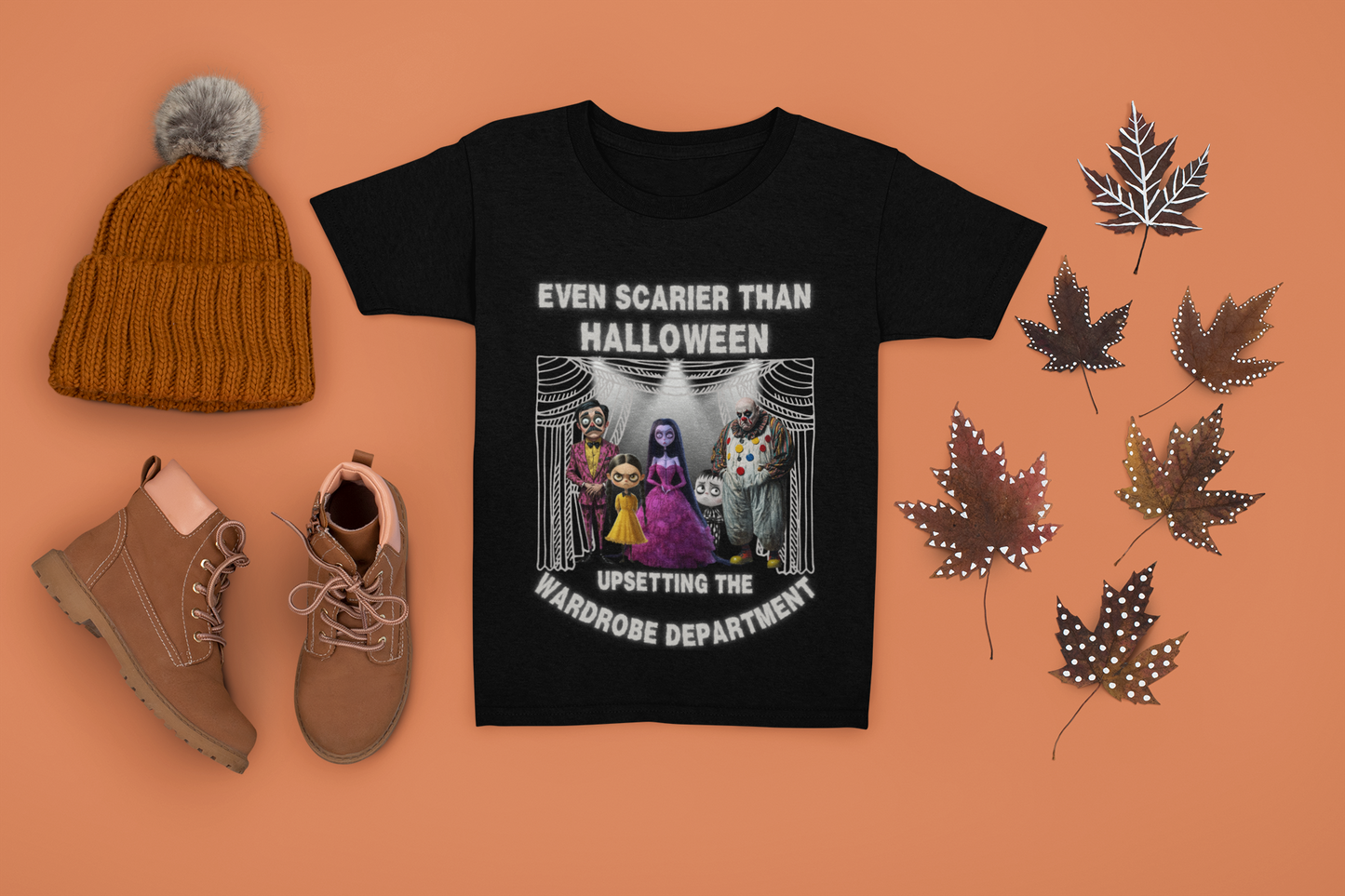 Theatre Costume Chaos T-Shirt: Even Scarier Than Halloween