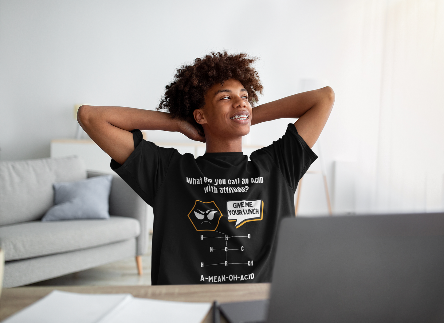 Chemistry-Themed Kids funny STEM T-Shirt