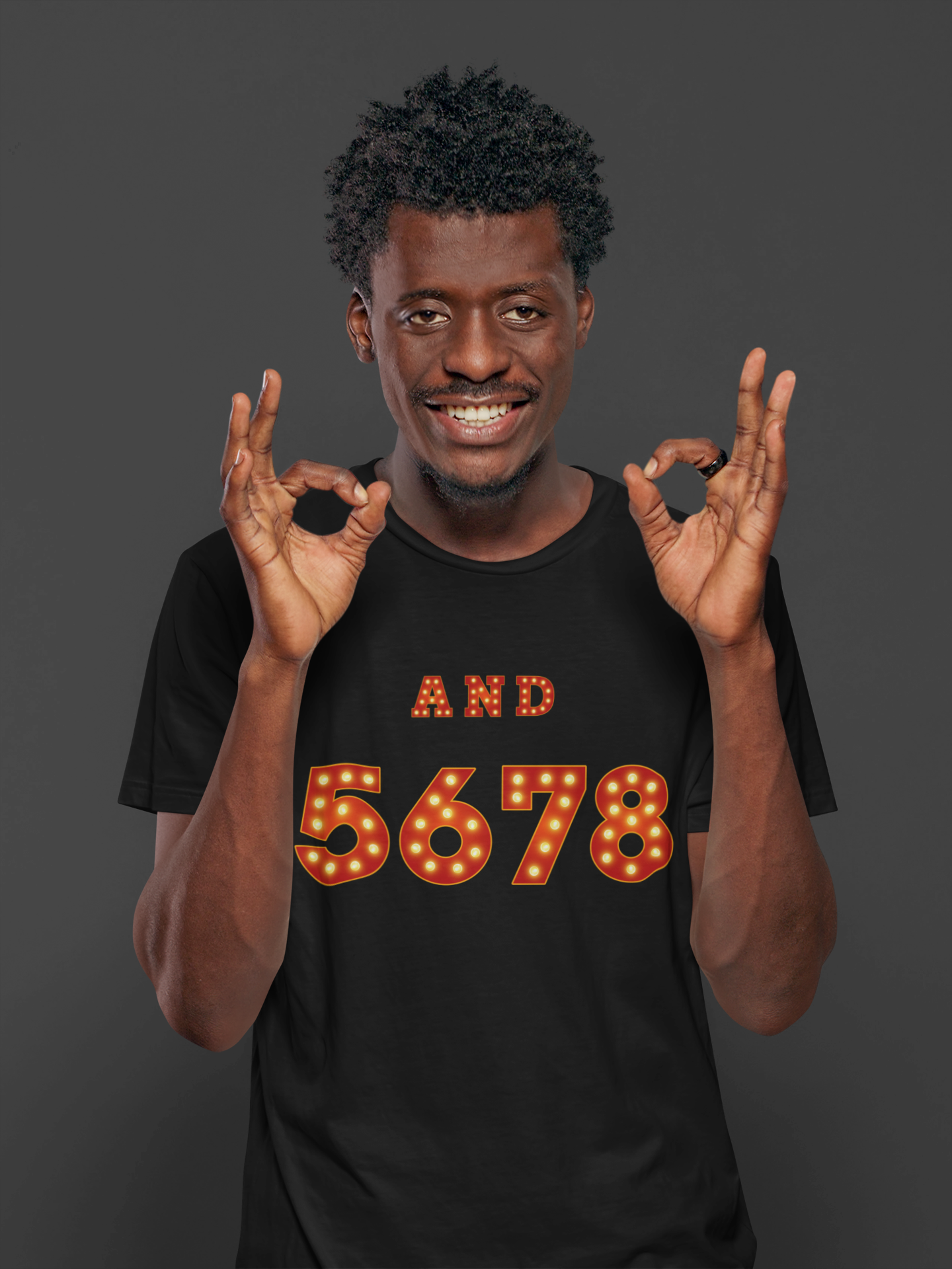 "And 5 6 7 8" Adult Unisex T-Shirt