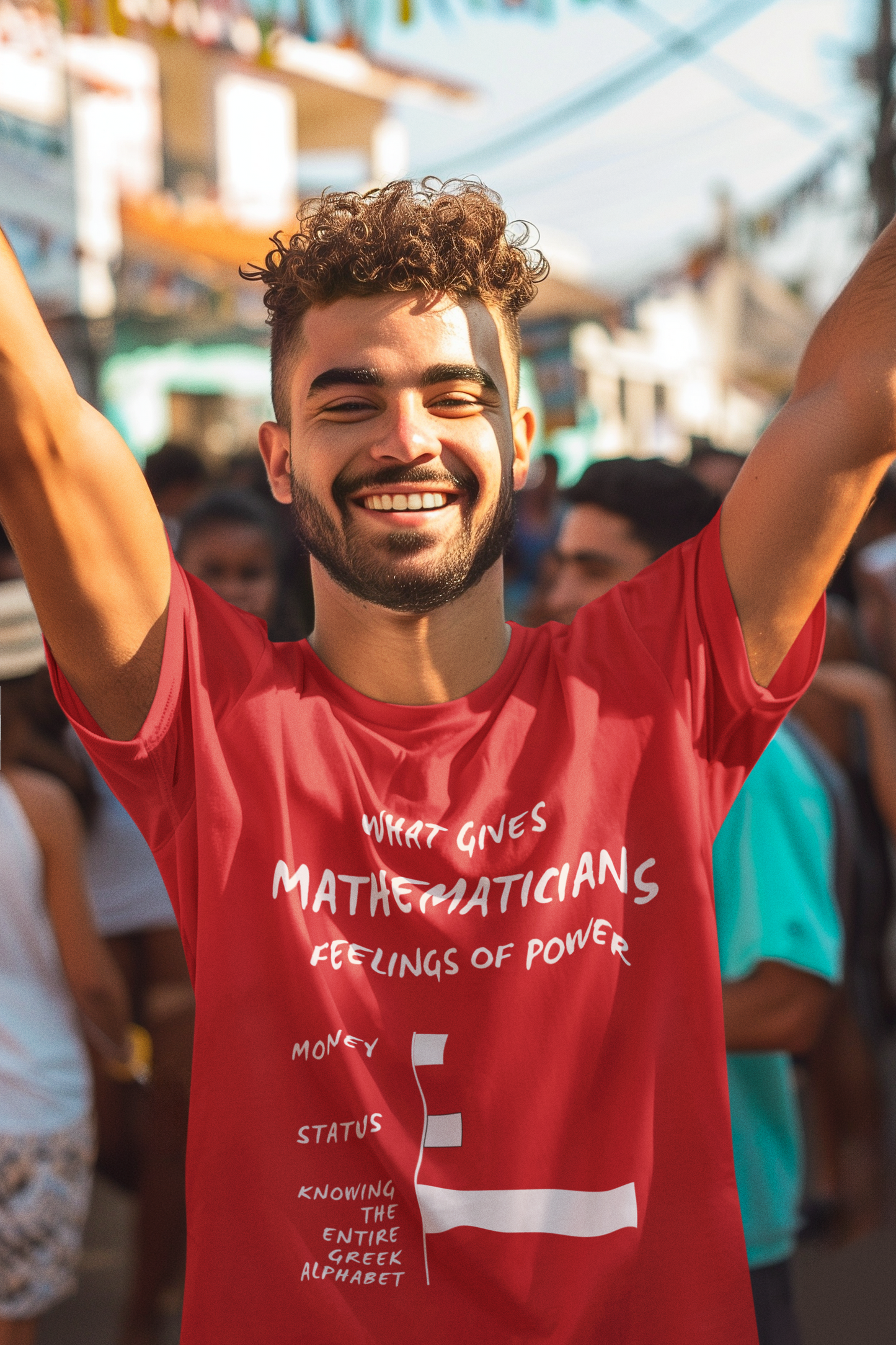 Maths T-Shirt: The Power of the Greek Alphabet